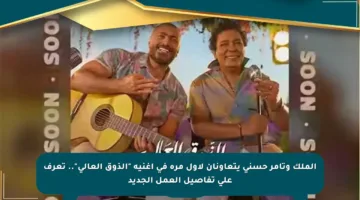الملك وتامر حسني يتعاونان لأول مرة في أغنية “الذوق العالي”.. تعرف على تفاصيل العمل الجديد